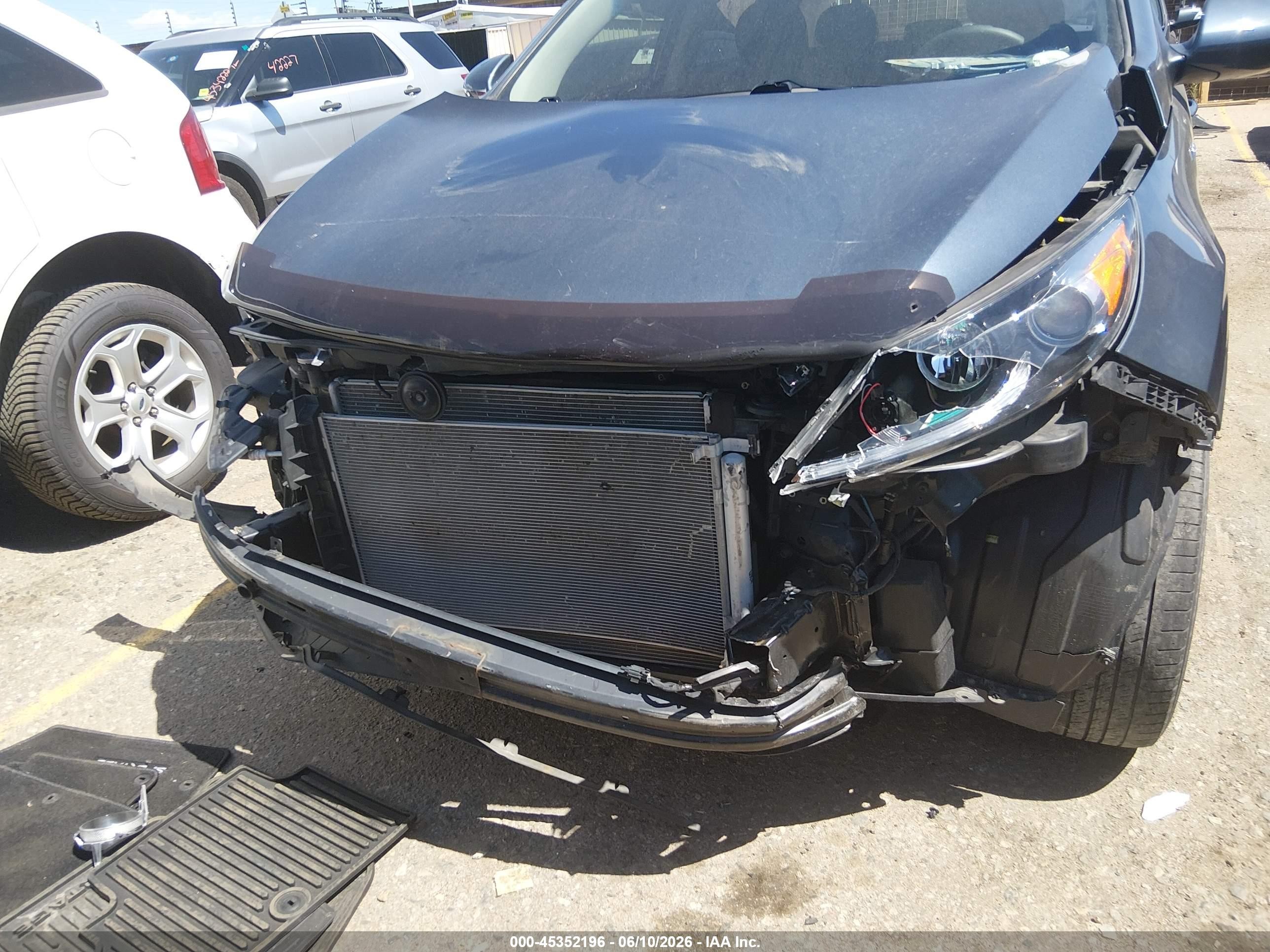 2014 Kia Sportage Lx Blue vin: KNDPBCAC1E7612306