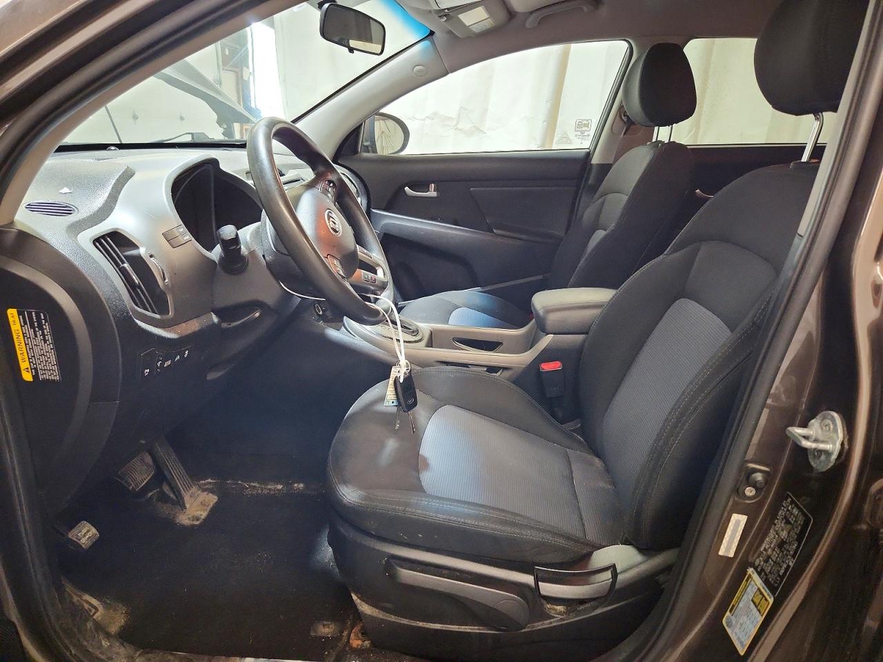 2014 Kia Sportage Lx Brown vin: KNDPBCAC1E7617845