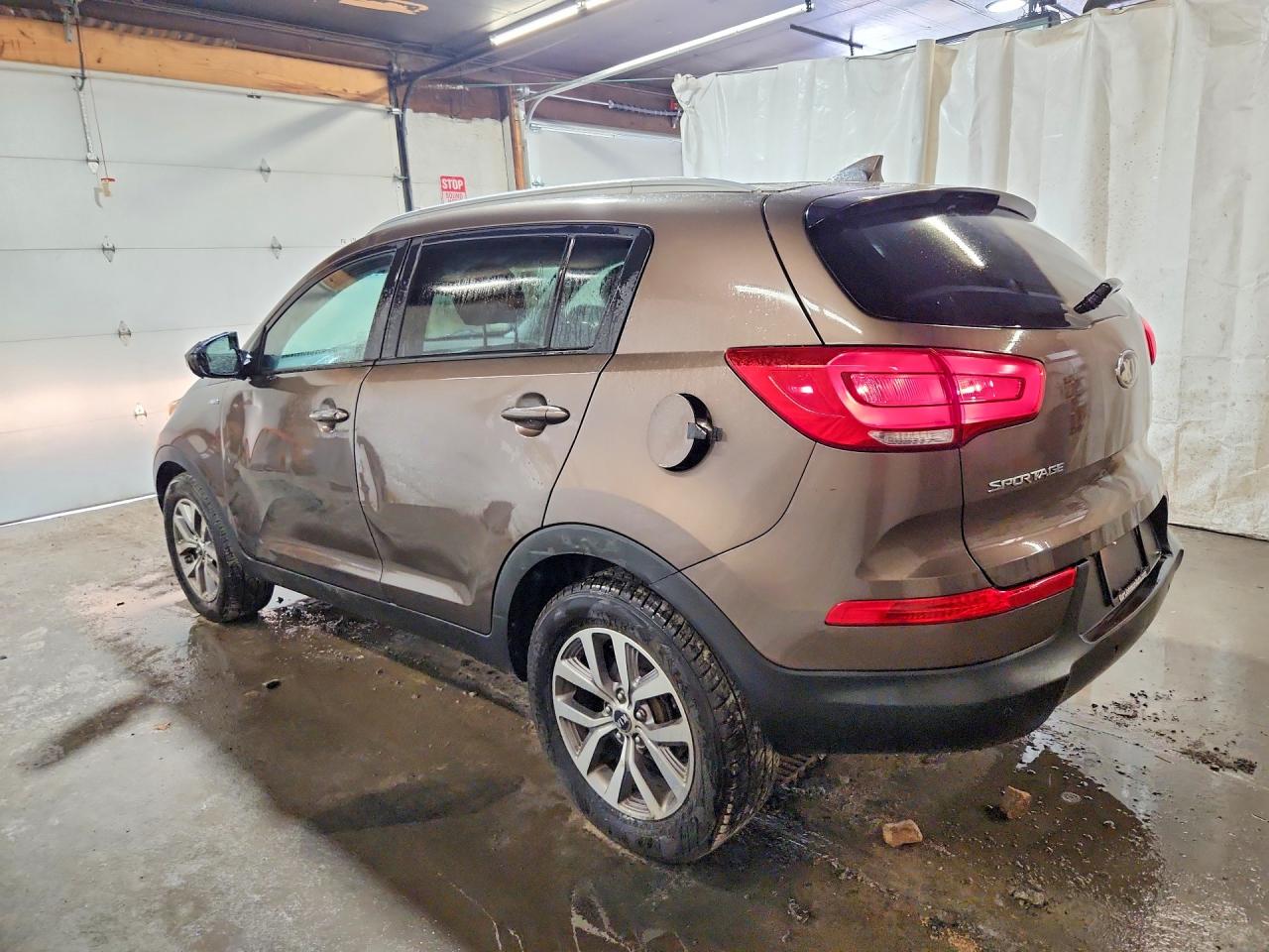 2014 Kia Sportage Lx Brown vin: KNDPBCAC1E7617845