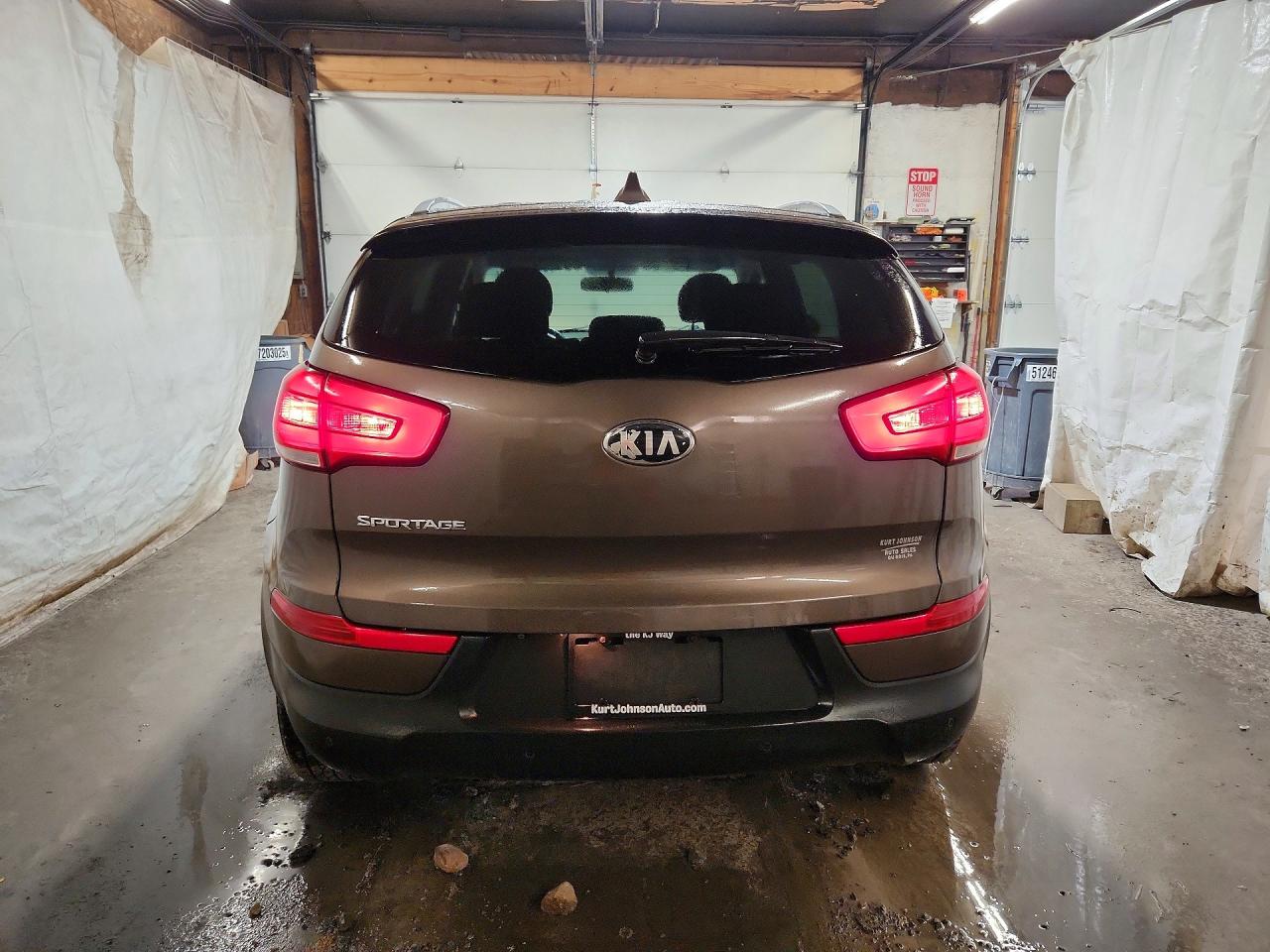 2014 Kia Sportage Lx Brown vin: KNDPBCAC1E7617845