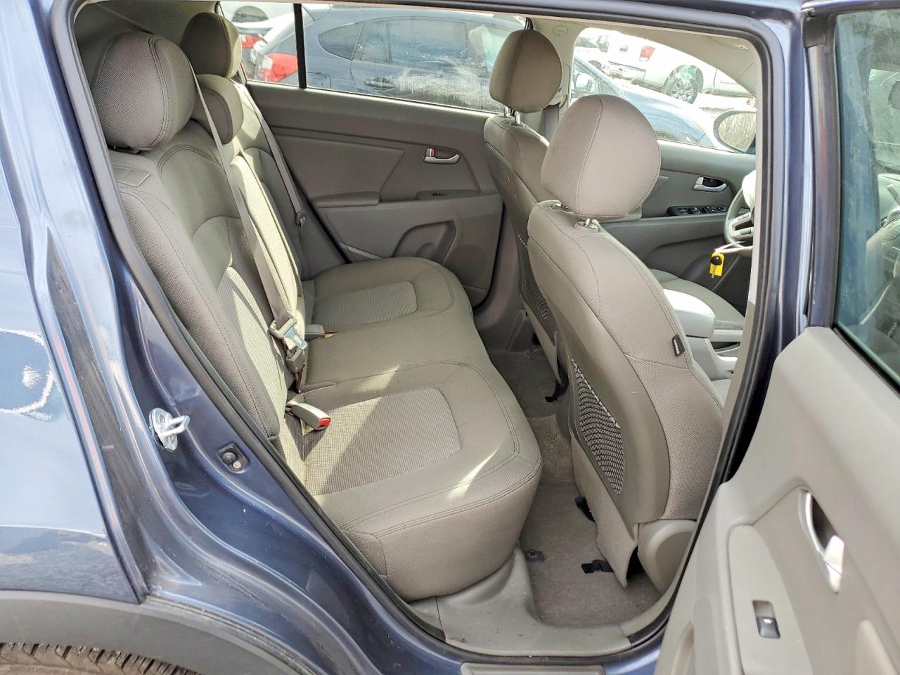 2015 Kia Sportage Lx Blue vin: KNDPBCAC1F7692787