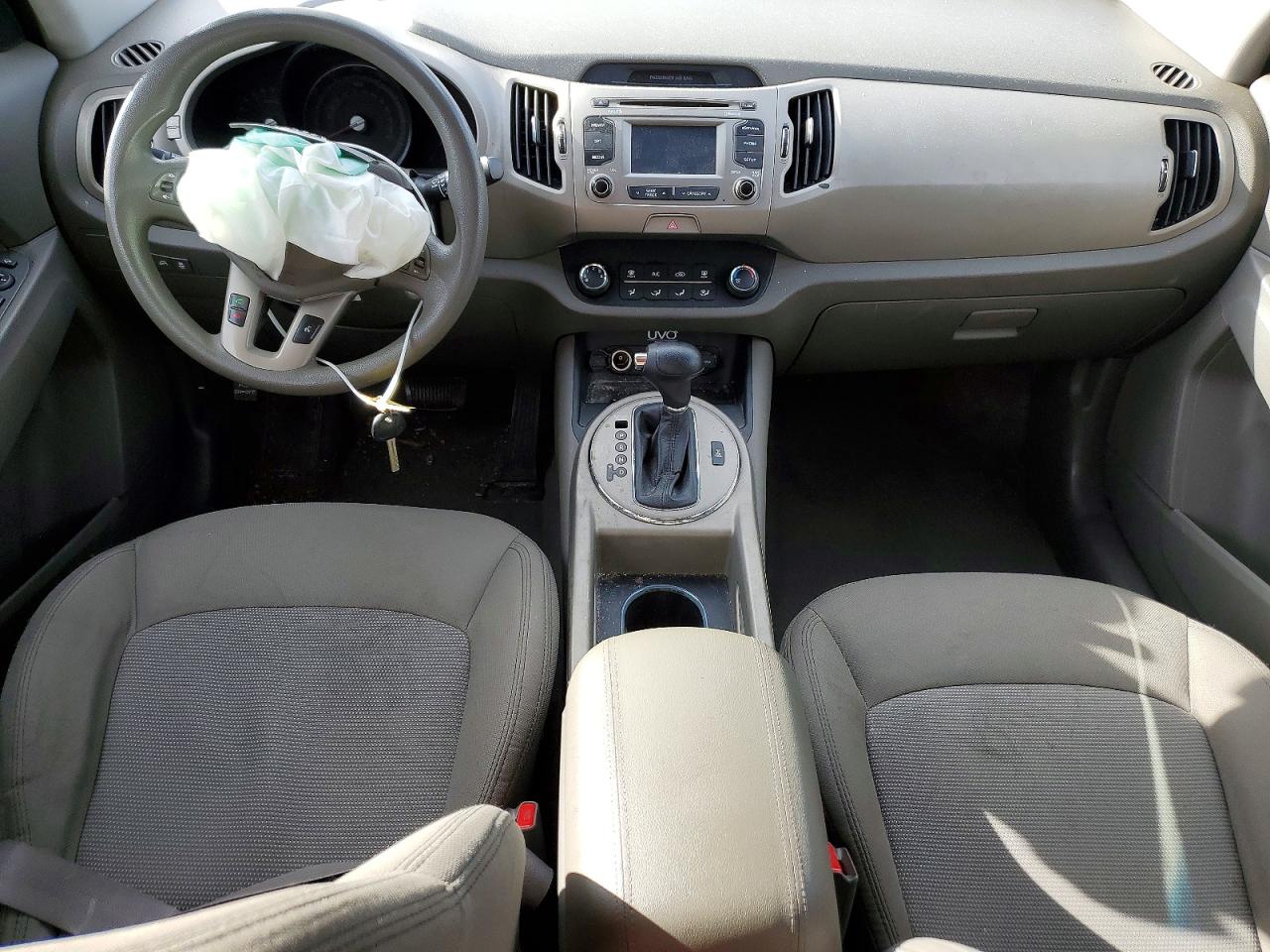 2015 Kia Sportage Lx Blue vin: KNDPBCAC1F7692787