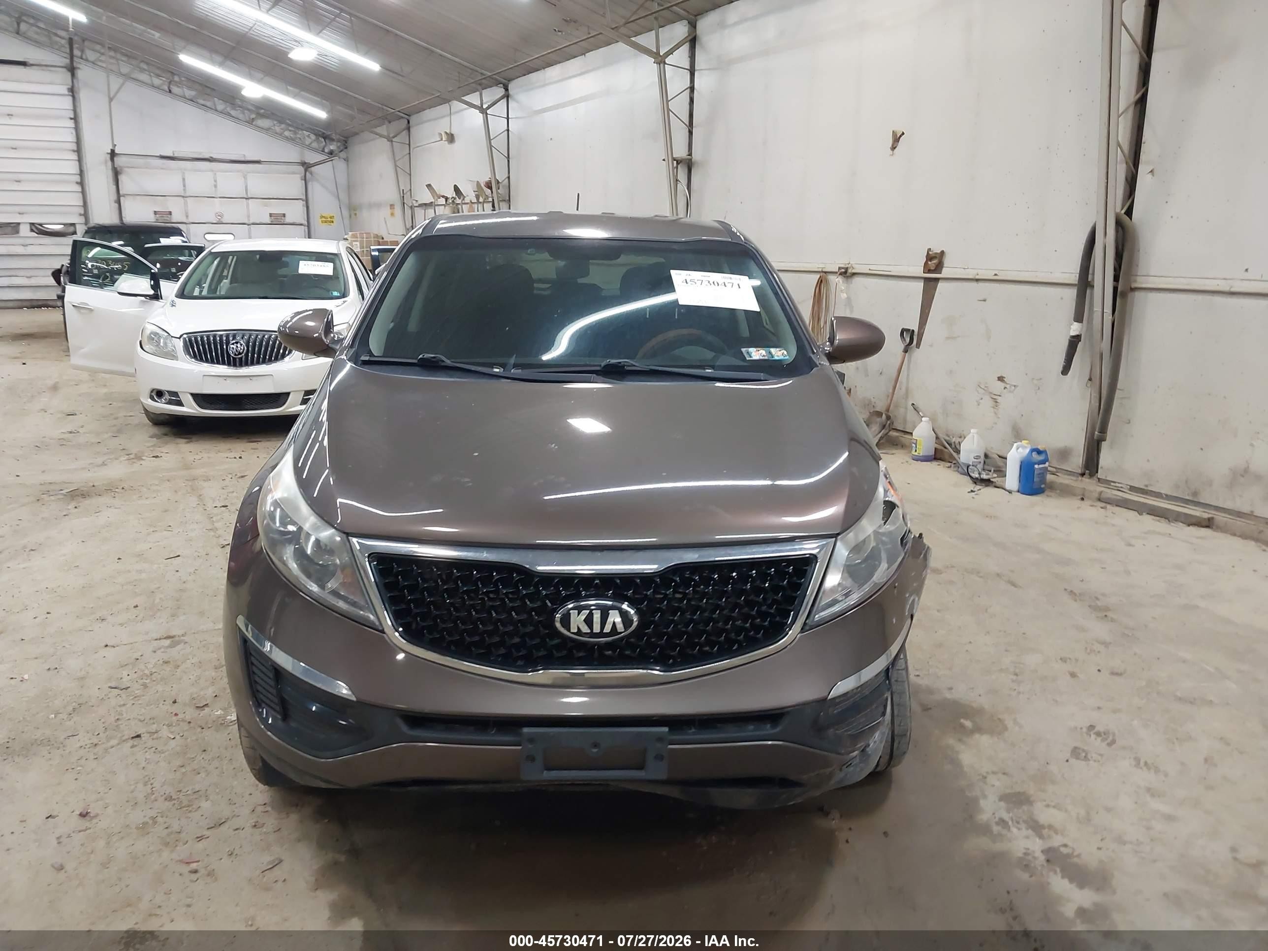 2015 Kia Sportage Lx Gold vin: KNDPBCAC1F7710947