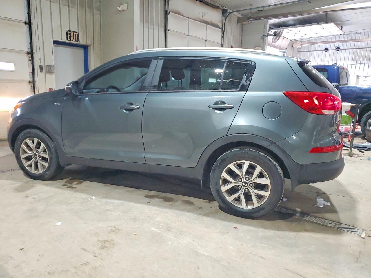 2015 Kia Sportage Lx Charcoal vin: KNDPBCAC1F7752177
