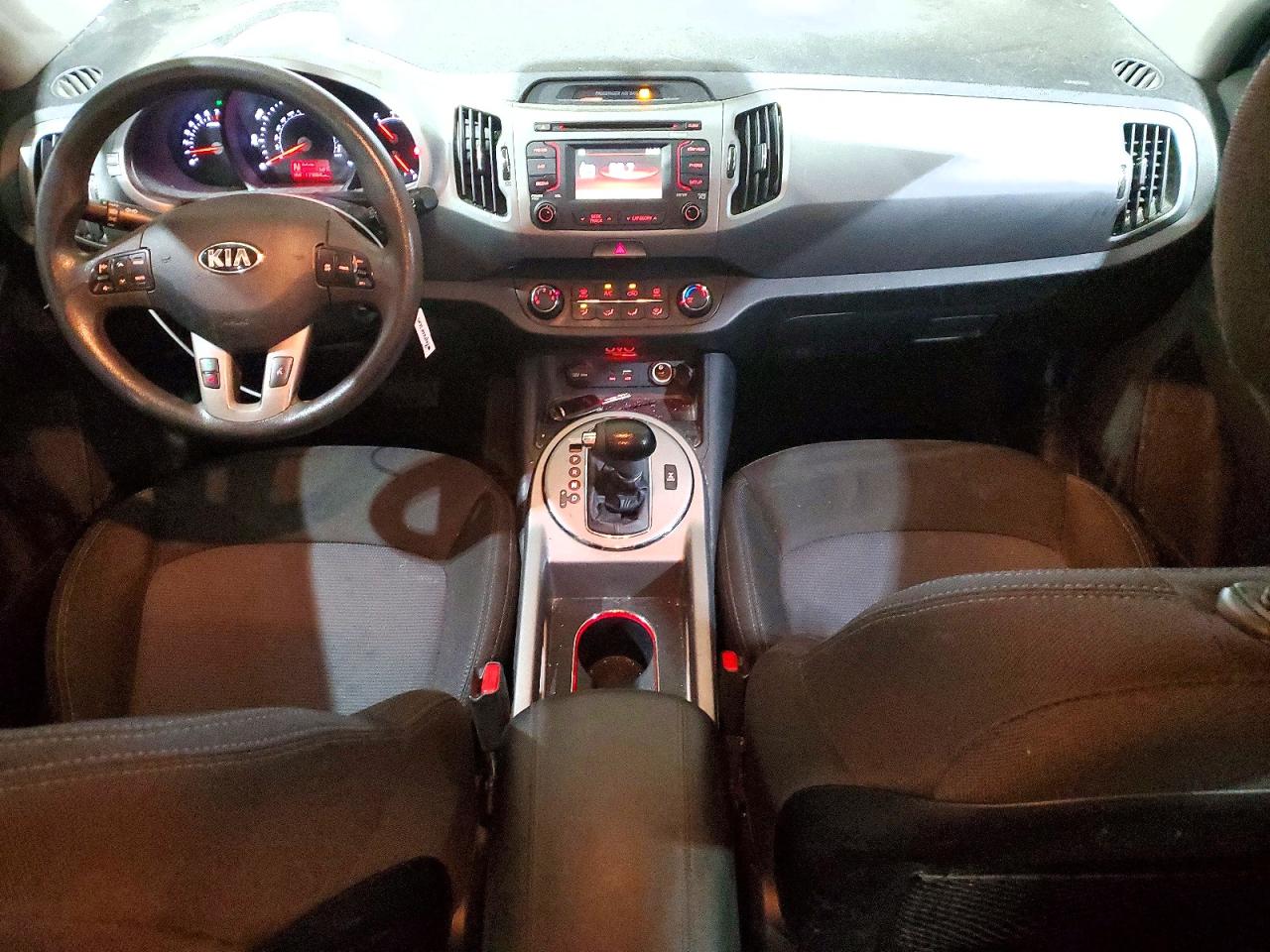 2015 Kia Sportage Lx Charcoal vin: KNDPBCAC1F7752177