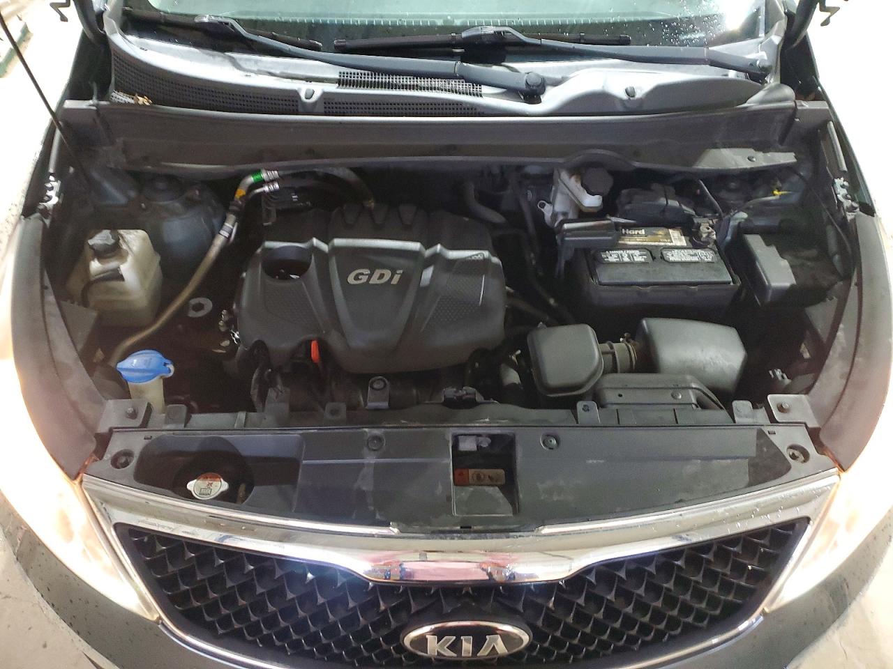 2015 Kia Sportage Lx Charcoal vin: KNDPBCAC1F7752177