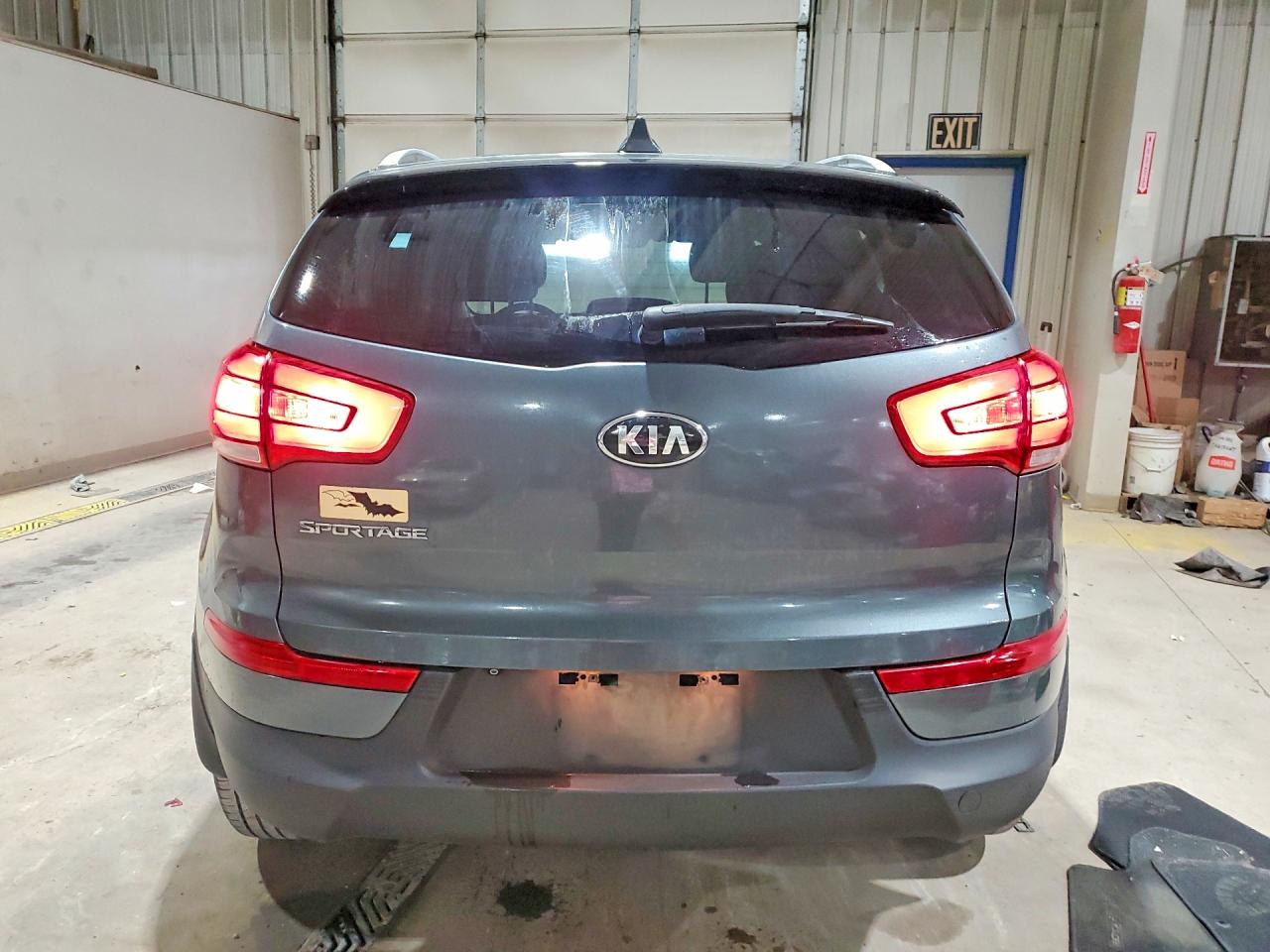 2015 Kia Sportage Lx Charcoal vin: KNDPBCAC1F7752177