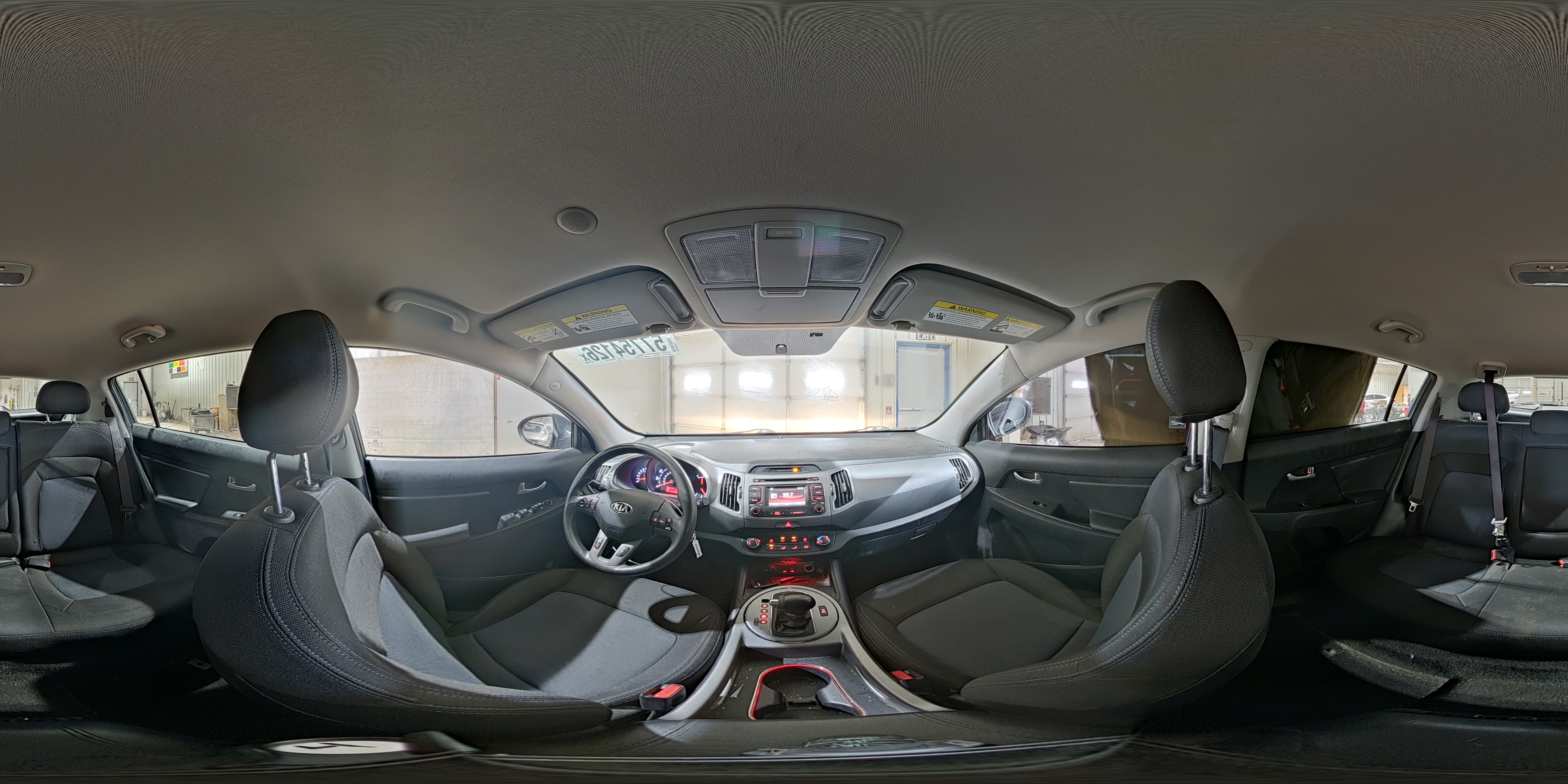 2015 Kia Sportage Lx Charcoal vin: KNDPBCAC1F7752177