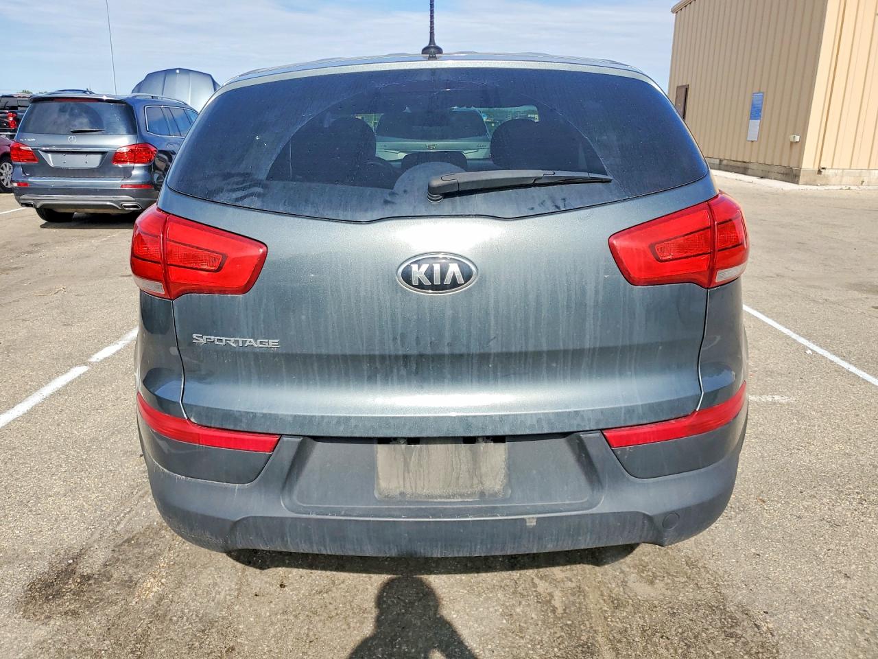 2015 Kia Sportage Lx Blue vin: KNDPBCAC1F7759307