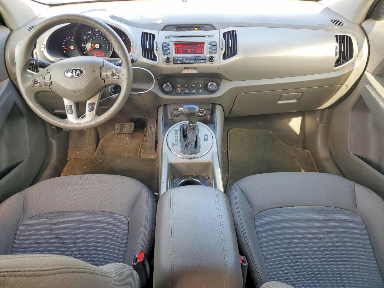 2015 Kia Sportage Lx Blue vin: KNDPBCAC1F7759307