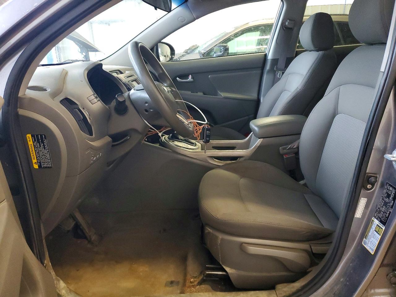 2015 Kia Sportage Lx Silver vin: KNDPBCAC1F7778598