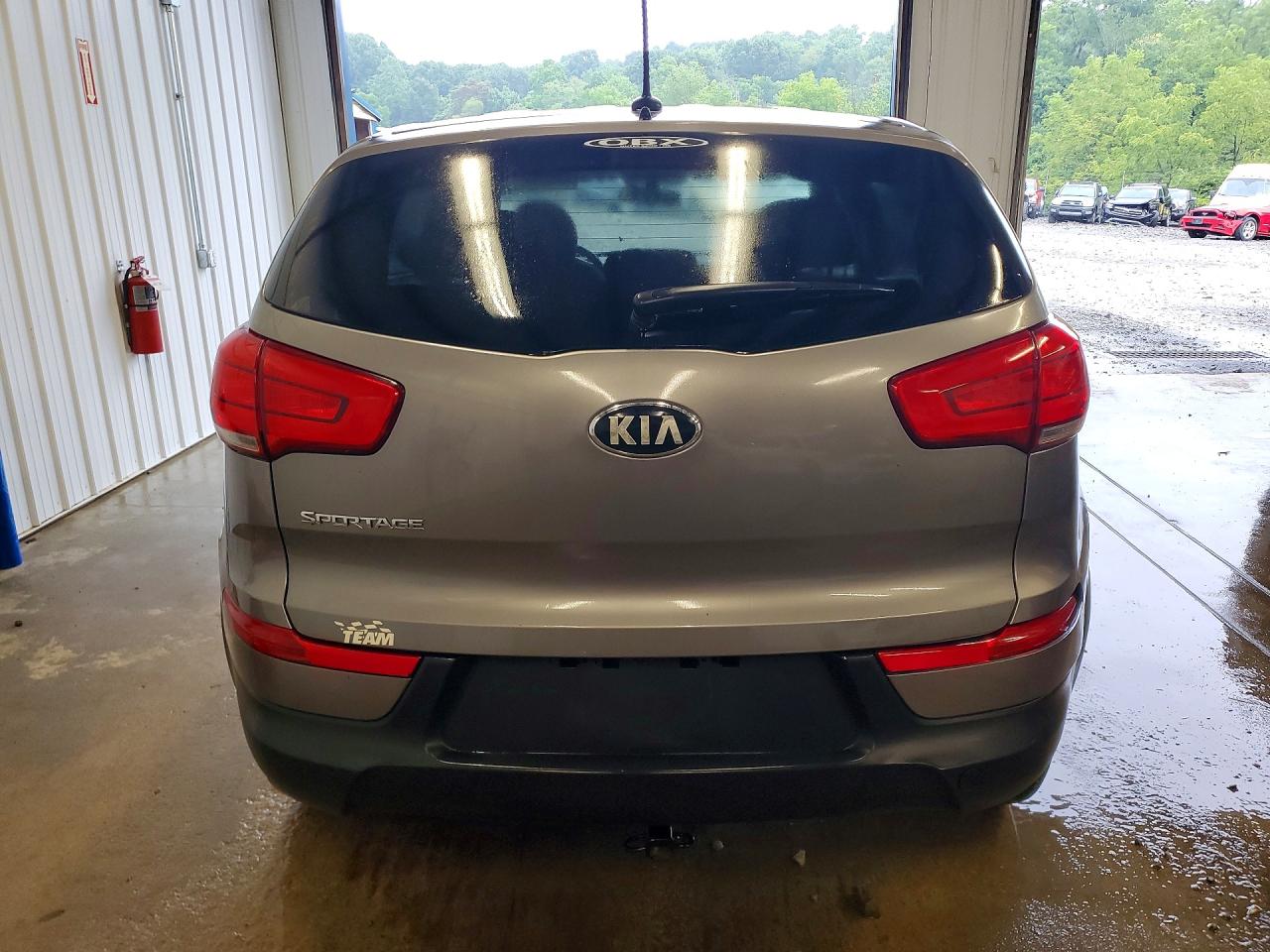 2015 Kia Sportage Lx Silver vin: KNDPBCAC1F7778598