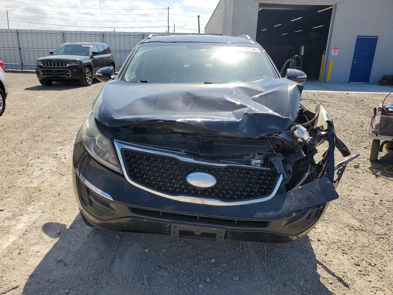 2014 Kia Sportage Lx Black vin: KNDPBCAC2E7579509