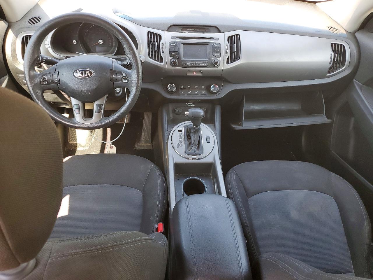 2014 Kia Sportage Lx Black vin: KNDPBCAC2E7579509