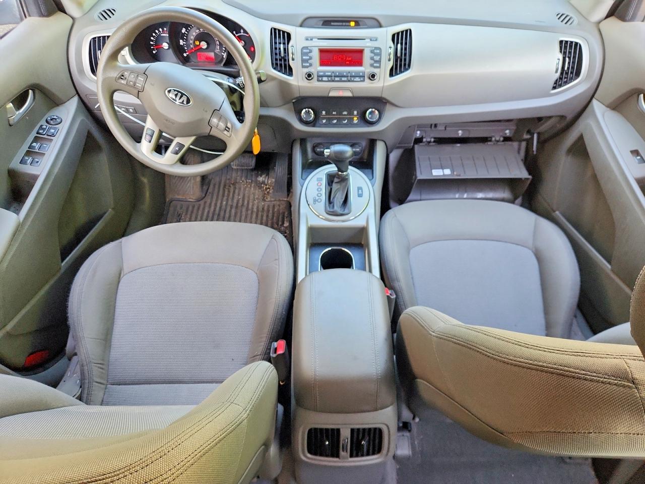 2015 Kia Sportage Lx White vin: KNDPBCAC2F7781672