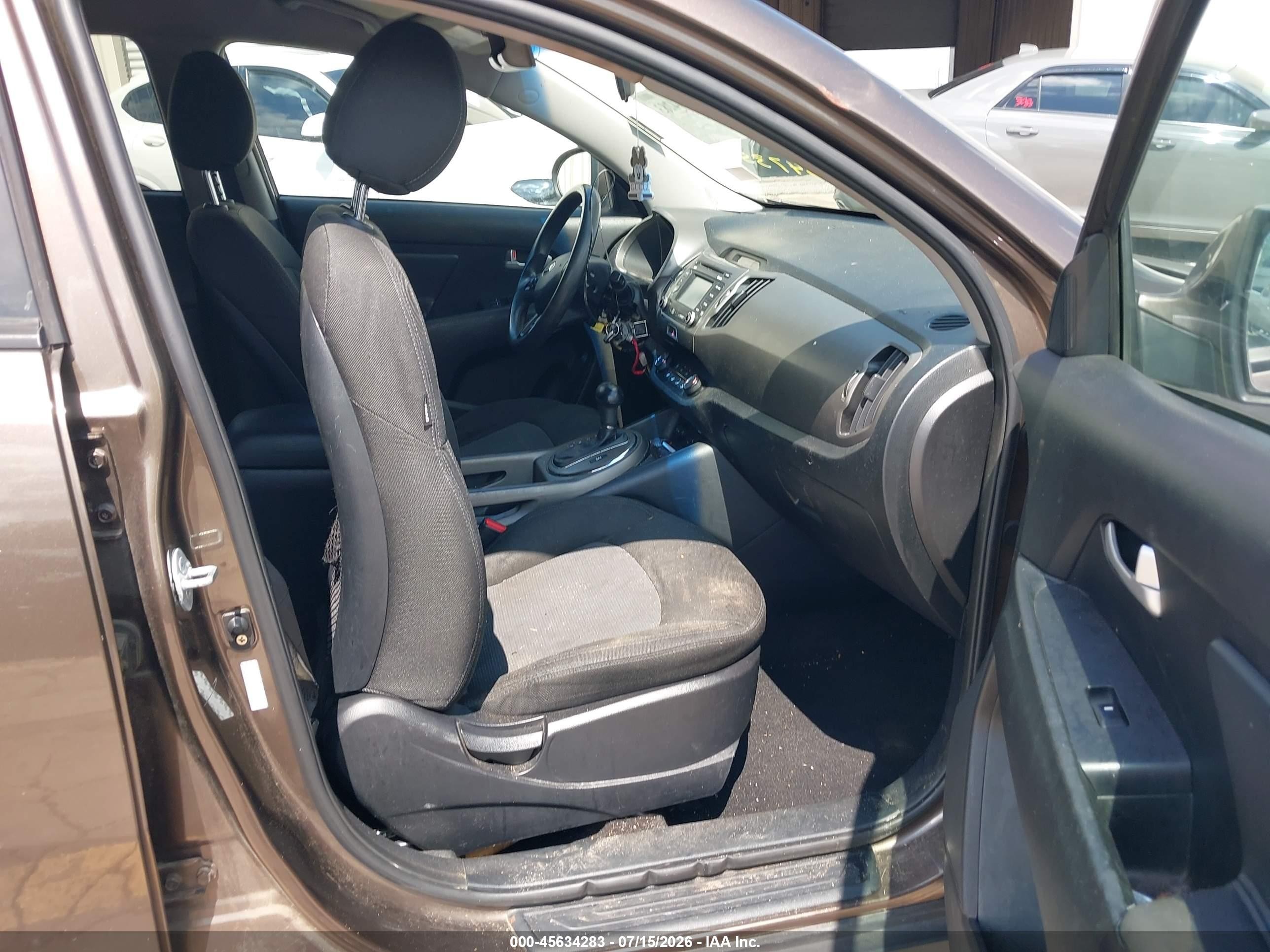 2014 Kia Sportage Lx Brown vin: KNDPBCAC3E7547359