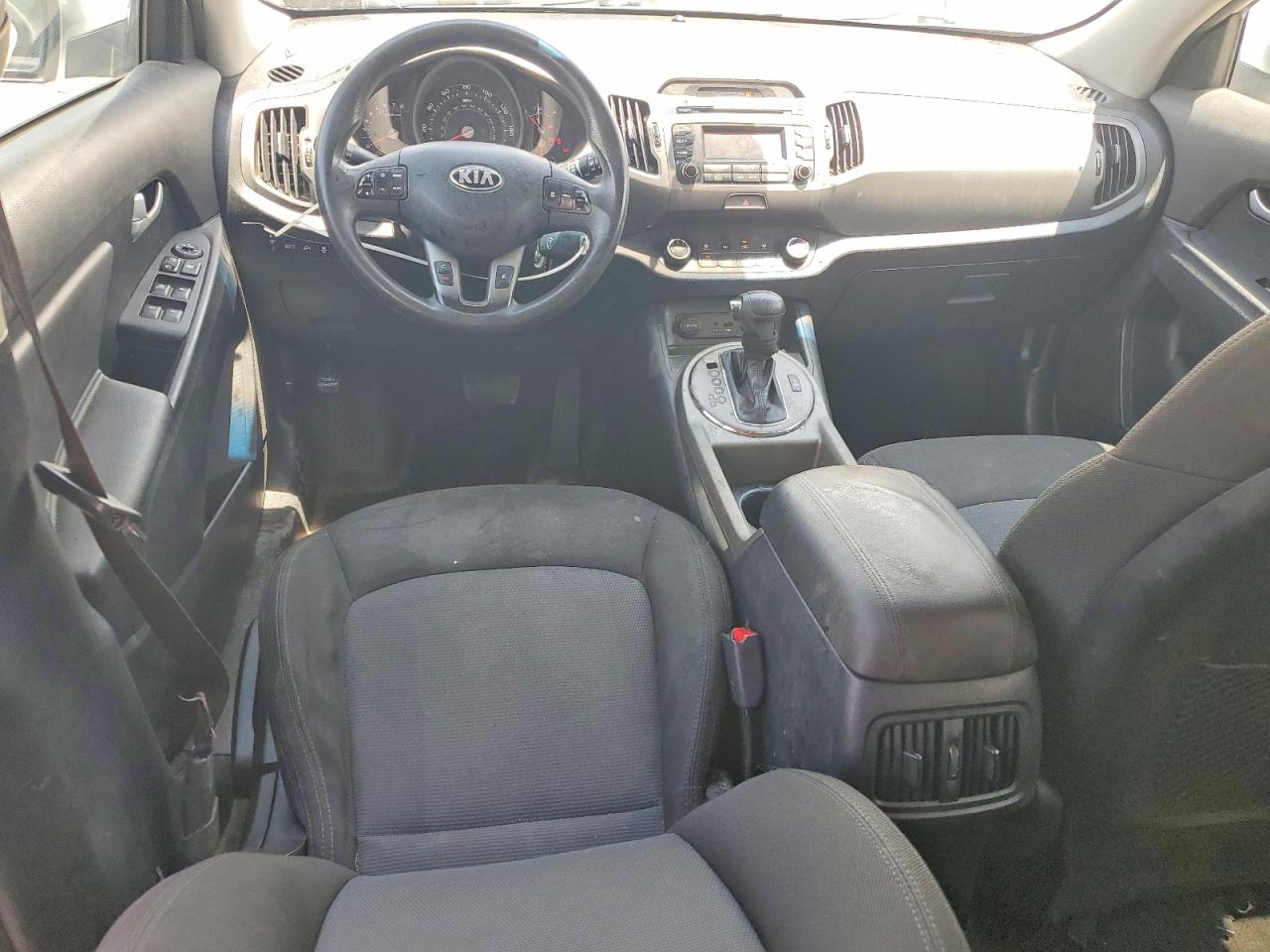 2014 Kia Sportage Lx Silver vin: KNDPBCAC3E7584623