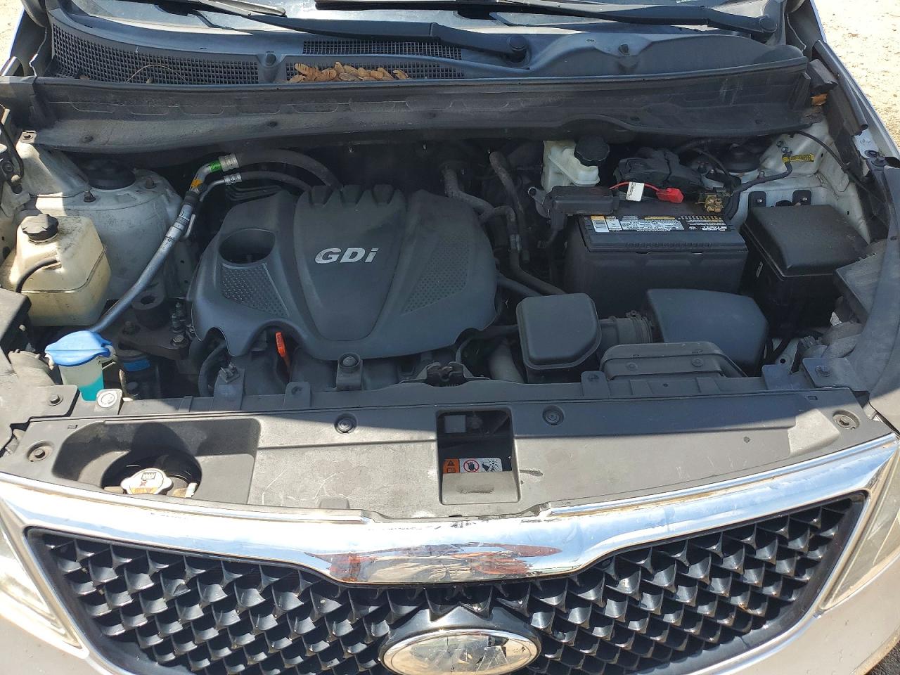 2014 Kia Sportage Lx Silver vin: KNDPBCAC3E7584623