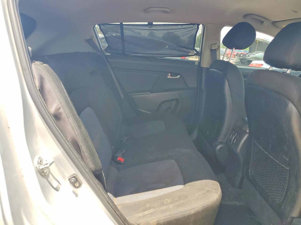 2014 Kia Sportage Lx Silver vin: KNDPBCAC3E7584623