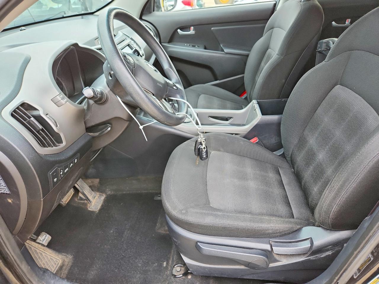 2014 Kia Sportage Lx Black vin: KNDPBCAC3E7630208