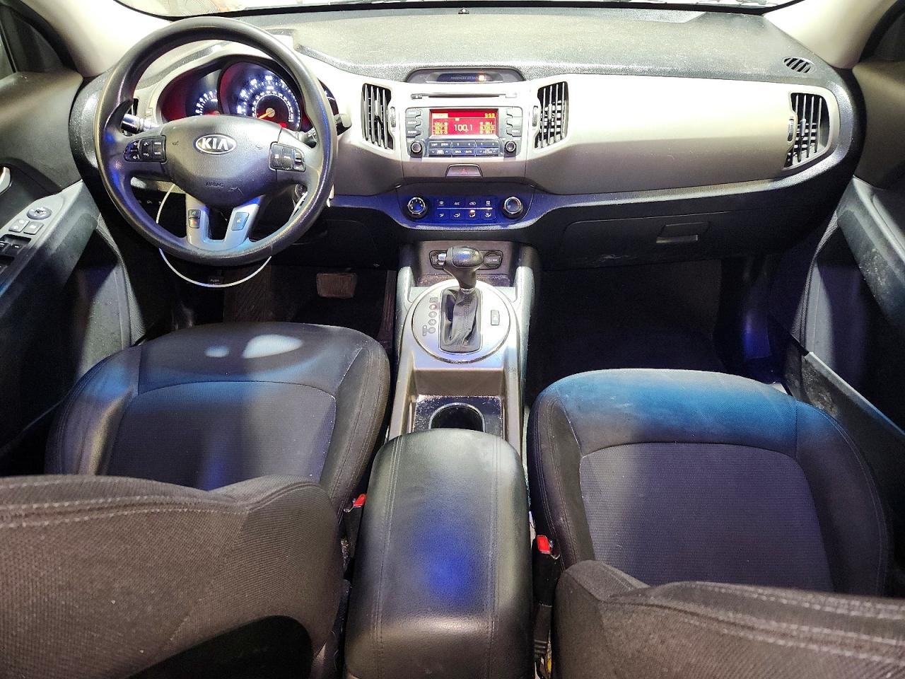 2015 Kia Sportage Lx Silver vin: KNDPBCAC3F7677658