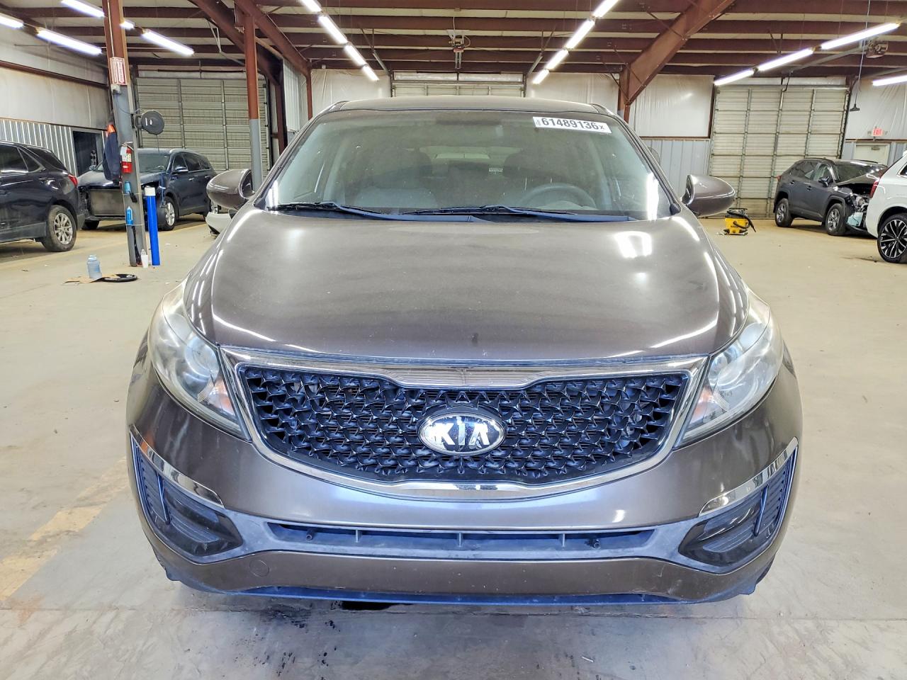 2015 Kia Sportage Lx Brown vin: KNDPBCAC3F7720850