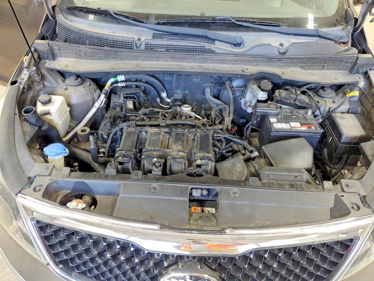 2015 Kia Sportage Lx Brown vin: KNDPBCAC3F7720850