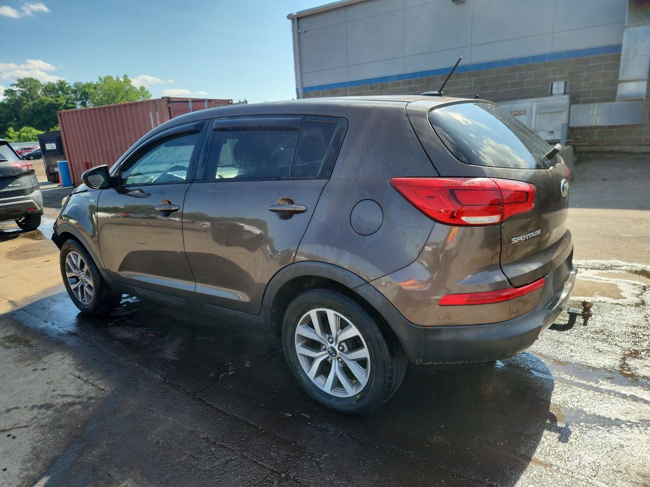 2015 Kia Sportage Lx Brown vin: KNDPBCAC3F7770325