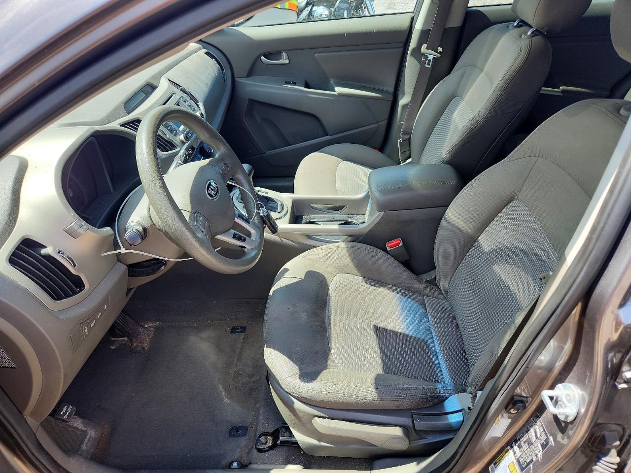 2015 Kia Sportage Lx Gray vin: KNDPBCAC3F7782412