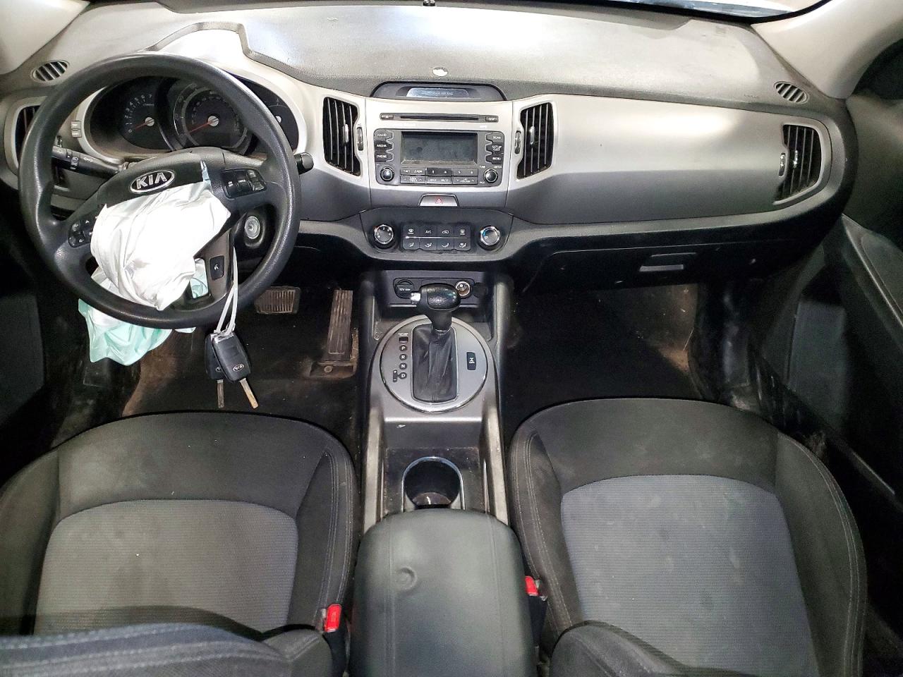 2014 Kia Sportage Lx Silver vin: KNDPBCAC4E7611988