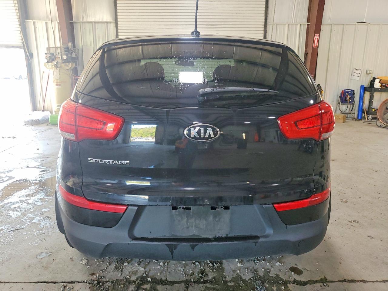2015 Kia Sportage Lx Black vin: KNDPBCAC4F7791622