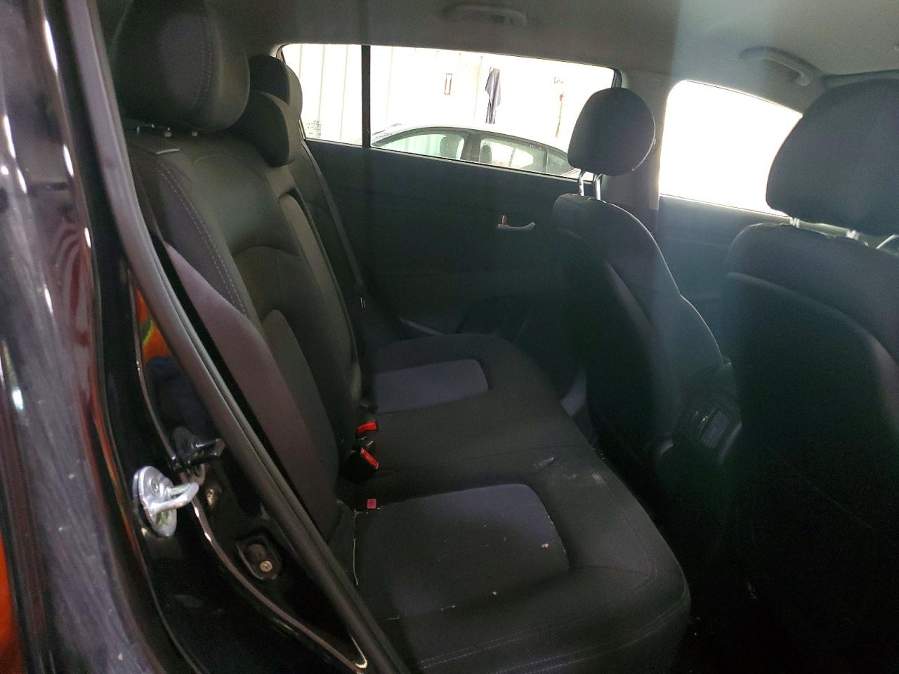 2015 Kia Sportage Lx Black vin: KNDPBCAC4F7791622