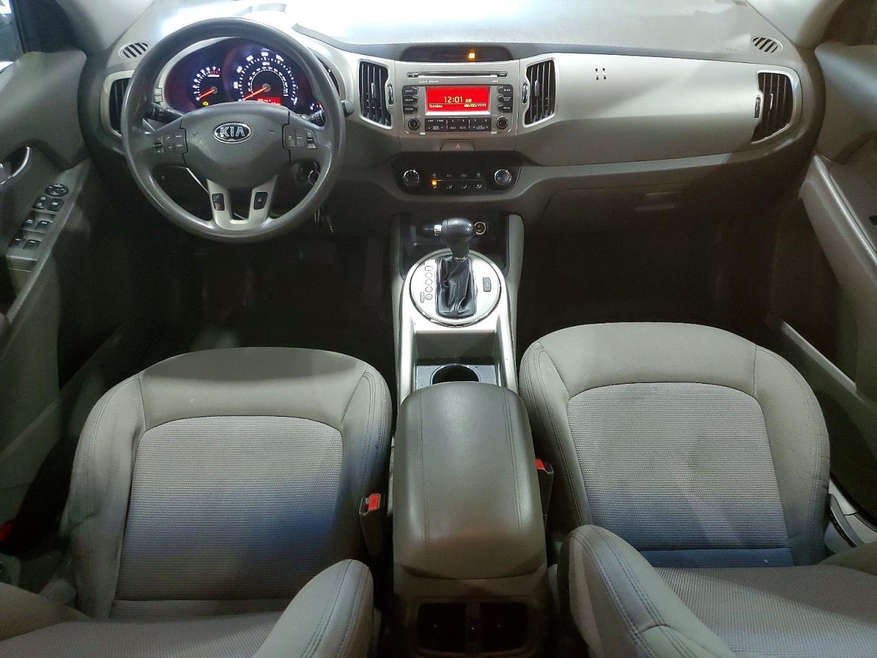 2014 Kia Sportage Lx Black vin: KNDPBCAC5E7549209