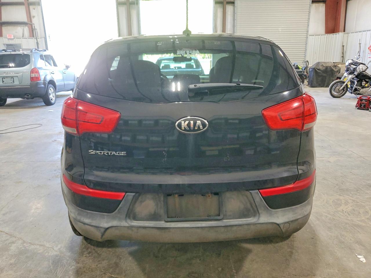2014 Kia Sportage Lx Black vin: KNDPBCAC5E7549209
