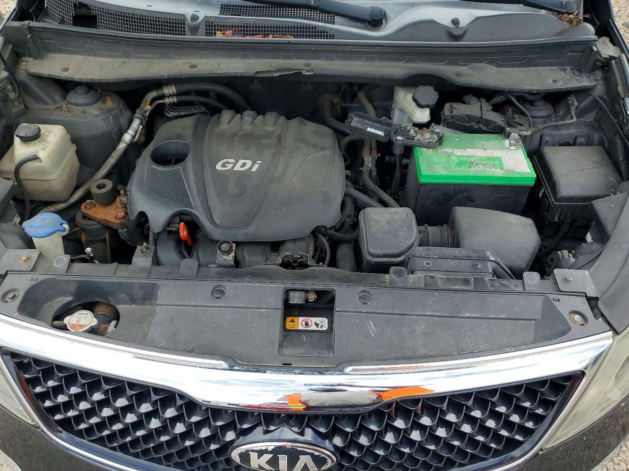 2014 Kia Sportage Lx Черный vin: KNDPBCAC5E7576068