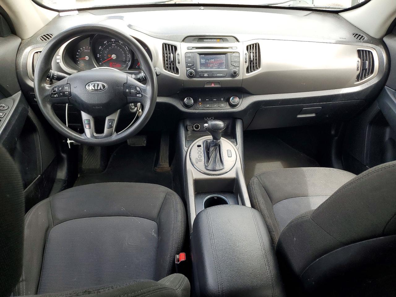 2014 Kia Sportage Lx Черный vin: KNDPBCAC5E7576068