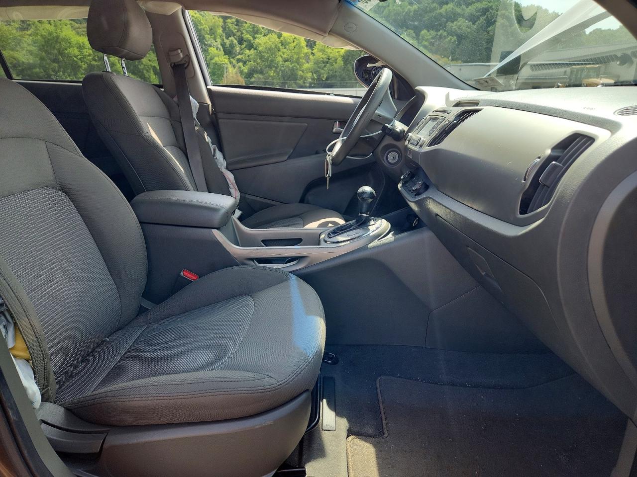 2014 Kia Sportage Lx Brown vin: KNDPBCAC5E7604239