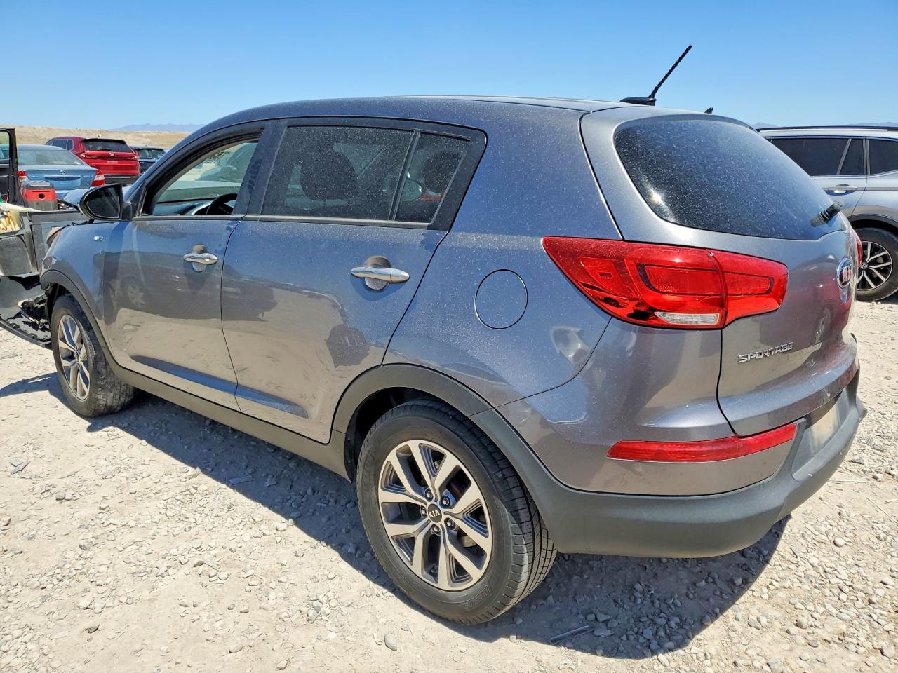 2015 Kia Sportage Lx Charcoal vin: KNDPBCAC5F7783156