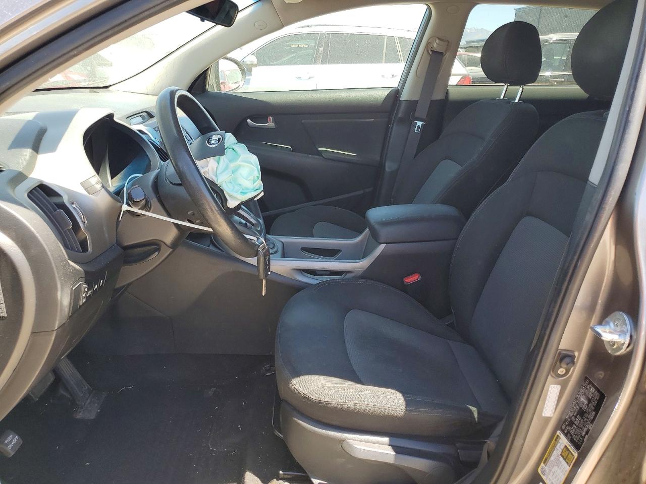 2015 Kia Sportage Lx Charcoal vin: KNDPBCAC5F7783156