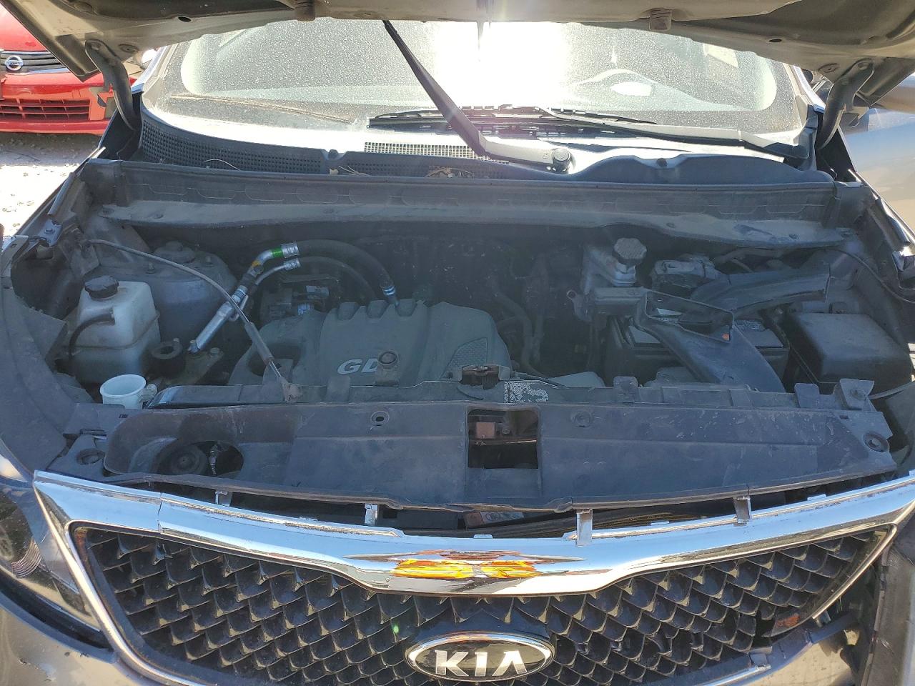 2015 Kia Sportage Lx Charcoal vin: KNDPBCAC5F7783156