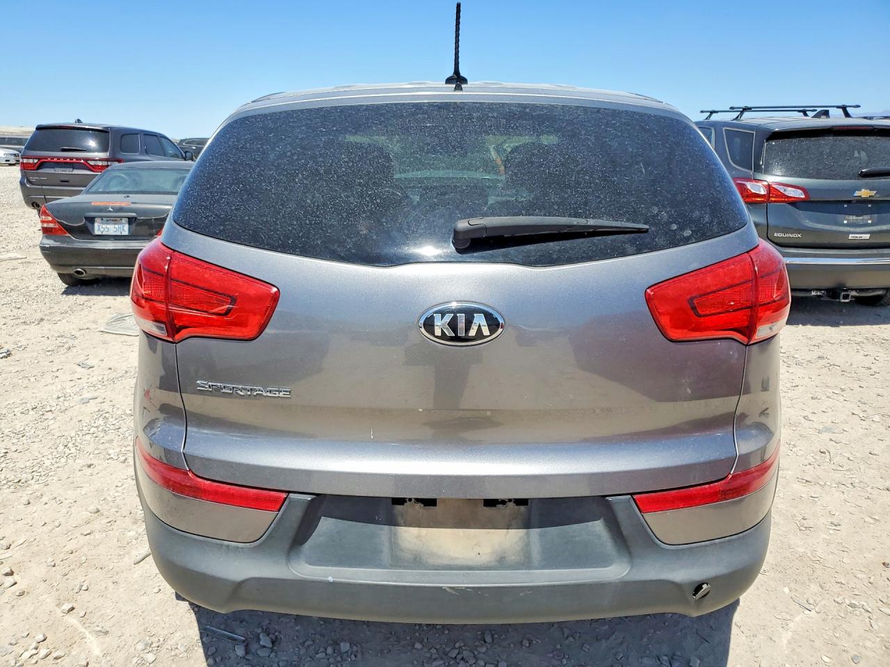 2015 Kia Sportage Lx Charcoal vin: KNDPBCAC5F7783156