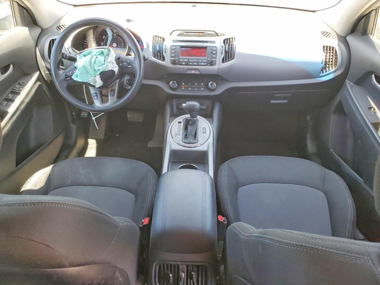 2015 Kia Sportage Lx Charcoal vin: KNDPBCAC5F7783156