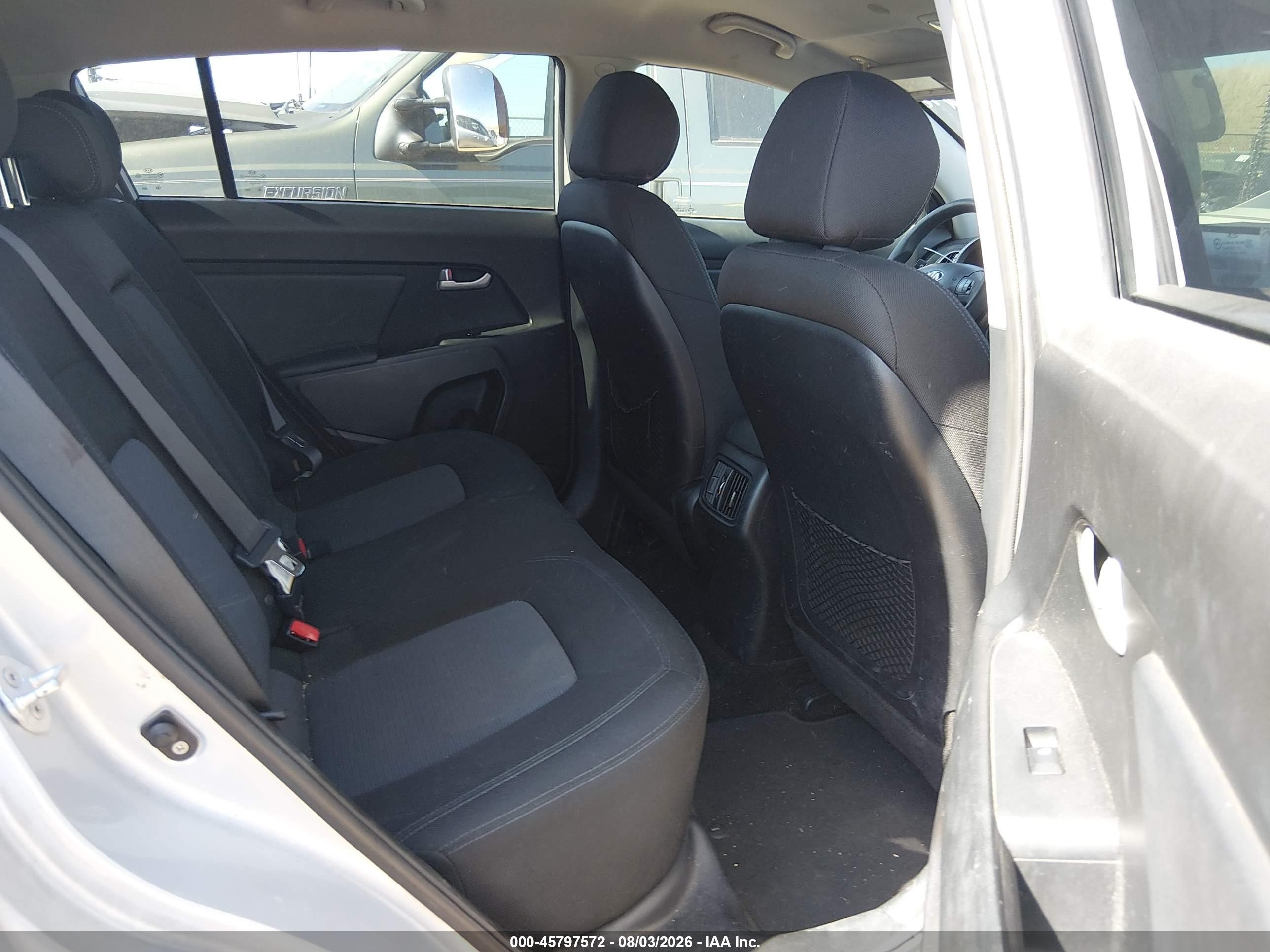 2014 Kia Sportage Lx Gray vin: KNDPBCAC6E7549168