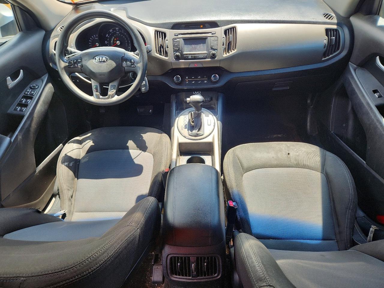 2014 Kia Sportage Lx Silver vin: KNDPBCAC6E7632535