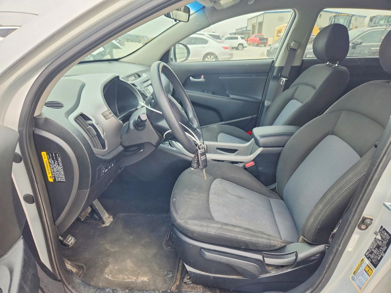 2015 Kia Sportage Lx Silver vin: KNDPBCAC6F7756130