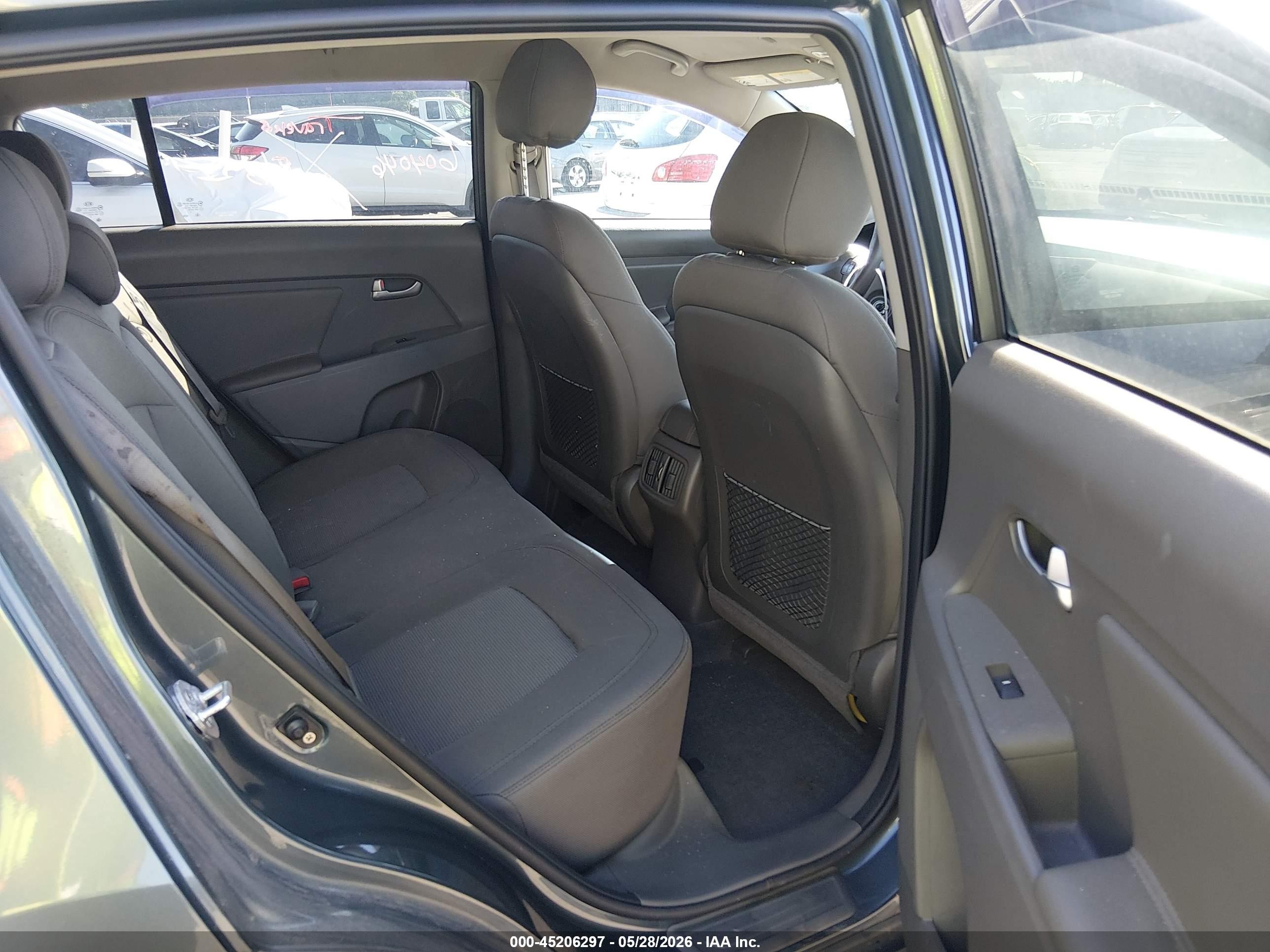 2014 Kia Sportage Lx Blue vin: KNDPBCAC7E7549499