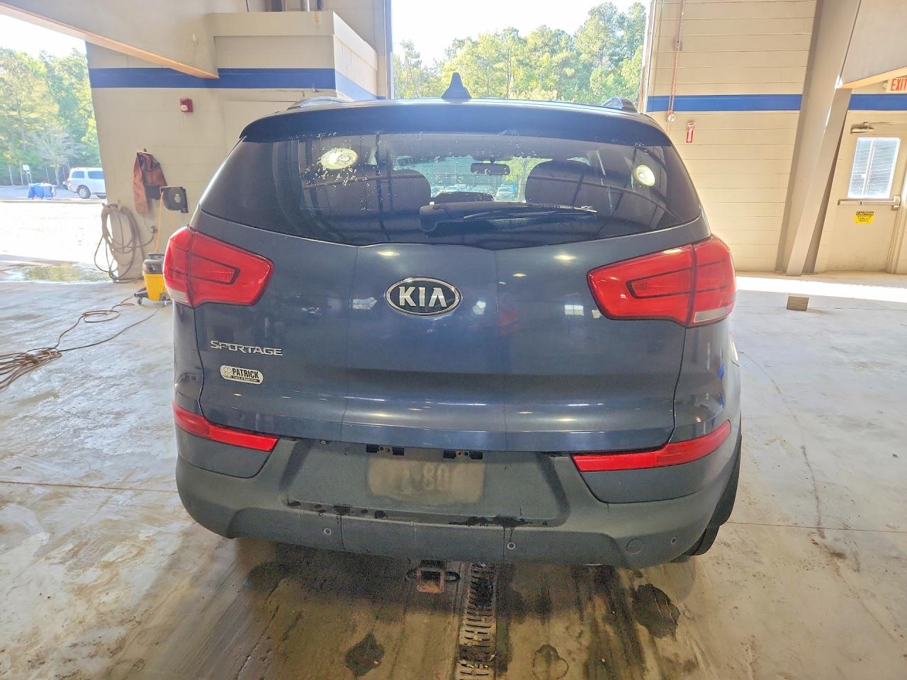 2014 Kia Sportage Lx Синий vin: KNDPBCAC8E7584150