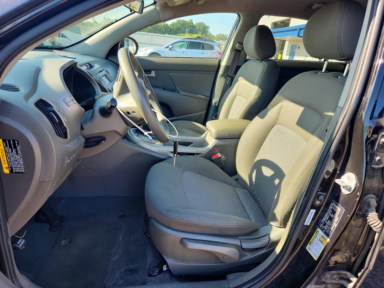 2015 Kia Sportage Lx Black vin: KNDPBCAC8F7739068