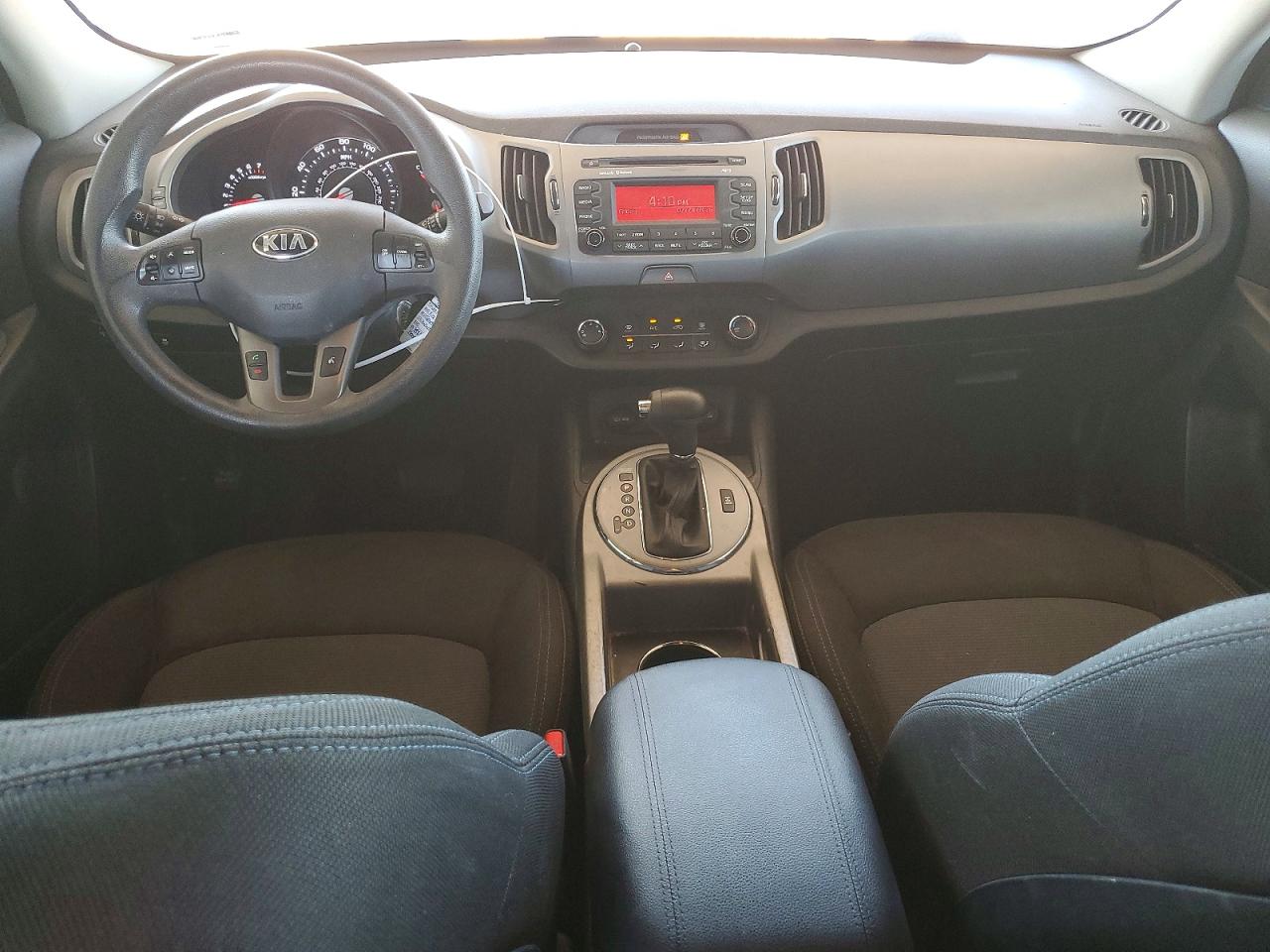 2015 Kia Sportage Lx White vin: KNDPBCAC8F7758042