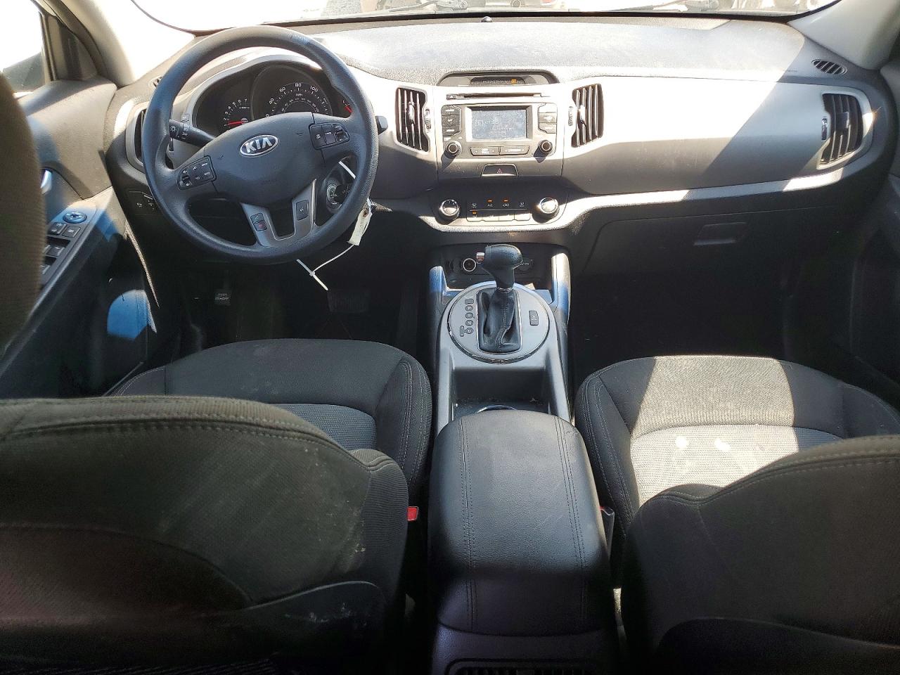 2014 Kia Sportage Lx White vin: KNDPBCAC9E7641469